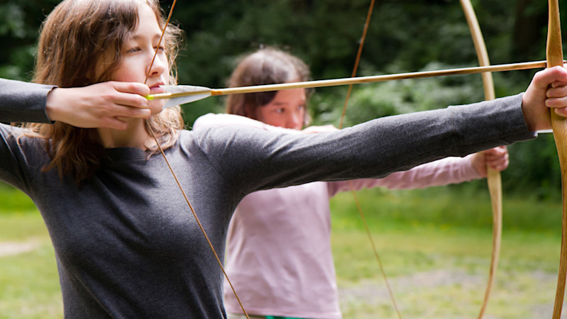 No-school day camps with archery in the East Bay